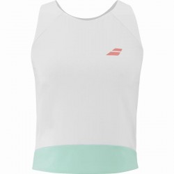 T-shirt blanc Babolat Perf pour femmes