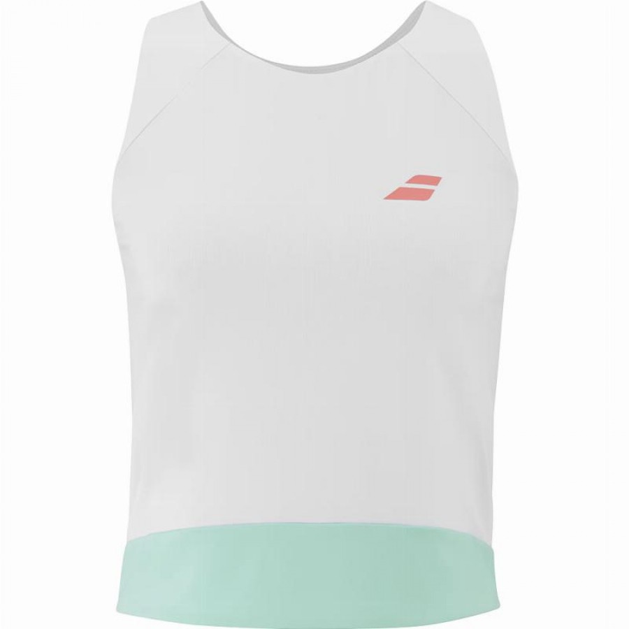 T-shirt blanc Babolat Perf pour femmes