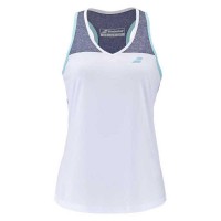 Babolat Play T-Shirt White Blue Women