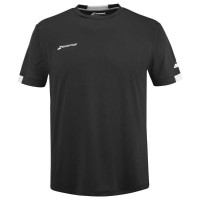Babolat Play Crew T-Shirt Nero Bianco