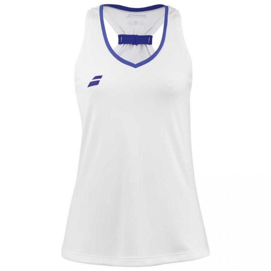 Babolat T-shirt haut blanc pour femme