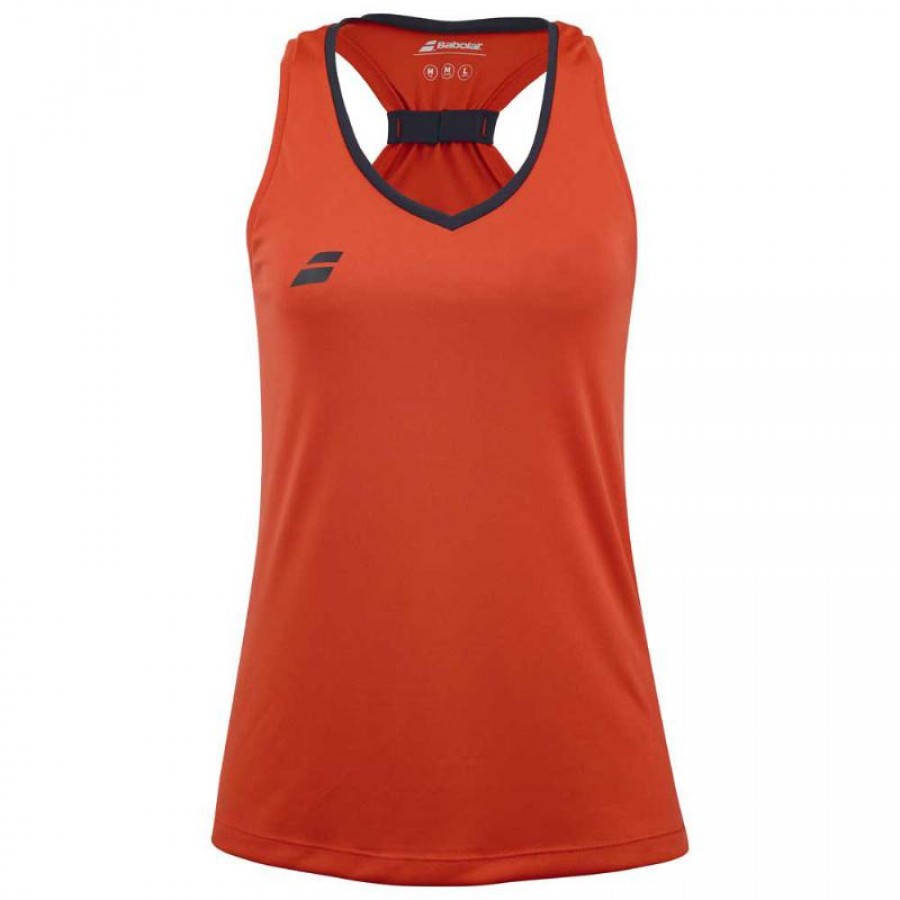 Camiseta Babolat Top Rojo Mujer  Oferta + Barato