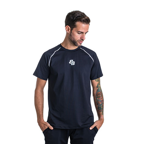 T-shirt BB Roger Blanc Noir T-shirt BB Roger Blanc Noir