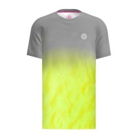 Bidi Badu Beach Spirit Maglietta Grigia Giallo Neon  Offerta + Economico