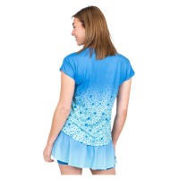 Camiseta Feminina Bidi Badu Colortwist Aqua Blue