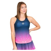 Bidi Badu Colortwist Rosa Azul Escuro T-Shirt