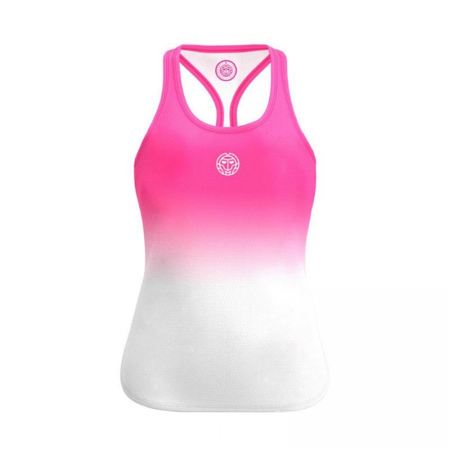 Camiseta Bidi Badu Crew Gradiant Rosa Blanco Mujer  Oferta + Barato