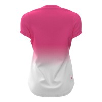 Bidi Badu Crew Gradiant Tee Pink White Women  s T-Shirt