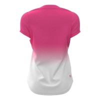 Bidi Badu Crew Gradiant Tee Rose Blanc T-shirt femme