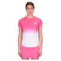 Bidi Badu Crew Gradiant Tee Pink White Women  s T-Shirt