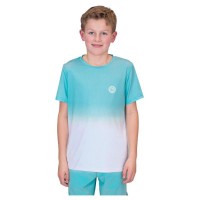 Bidi Badu Crew Gradiant Aqua Blanco Junior T-shirt