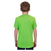Camiseta Bidi Badu Tripulacão Neon Verde Escuro Azul Junior