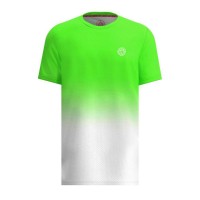 Camiseta Bidi Badu Crew Gradiant Verde Neon Blanco Junior