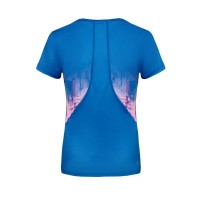 T-shirt Bidi Badu Eve Tech Bleu Rose Femme