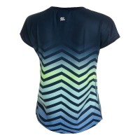 Bidi Badu Grafic Illumination Dark Blue Mix Maglietta da donna