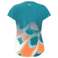 Bidi Badu Melbourne Capsleeve Petroleum T-Shirt Laranja Mulher  Oferta + Barato