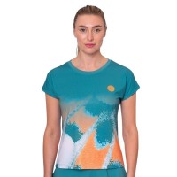 Bidi Badu Melbourne Capsleeve Petroleum T-Shirt Laranja Mulher  Oferta + Barato