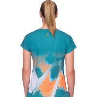 Bidi Badu Melbourne Capsleeve Petroleum T-Shirt Laranja Mulher  Oferta + Barato