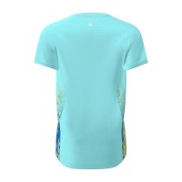 Camiseta Bidi Badu Melbourne V-Neck Aqua Mix
