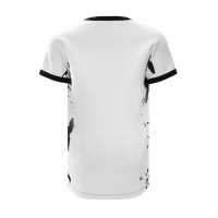 Camiseta Bidi Badu Melbourne V-Neck Blanco Negro Junior