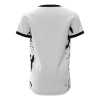 Camiseta Bidi Badu Melbourne V-Neck Tee Blanco Negro