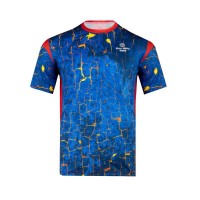 T-shirt Bidi Badu Padel Themba Rosso Blu