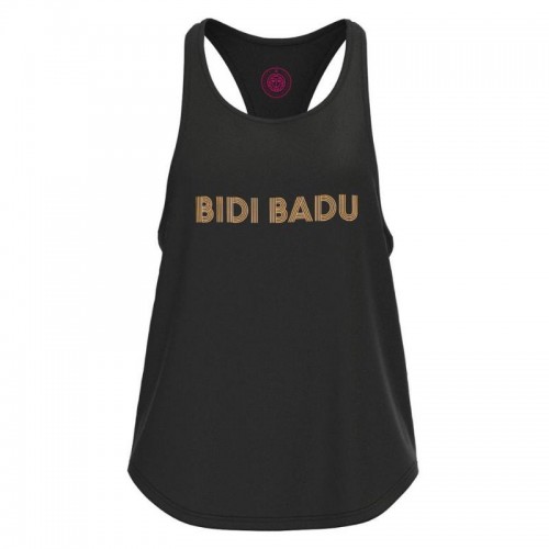 Bidi Badu Paris Chill Nero Oro Maglietta Donna Bidi Badu Paris Chill Nero Oro Maglietta Donna