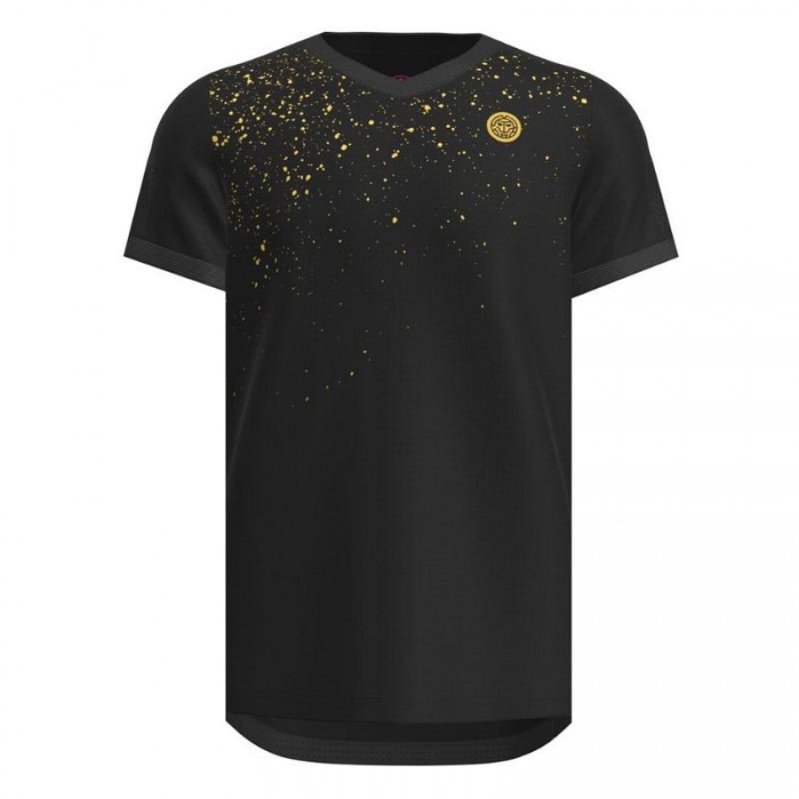 Bidi Badu Paris Maglietta Nera Oro  Offerta + Economico