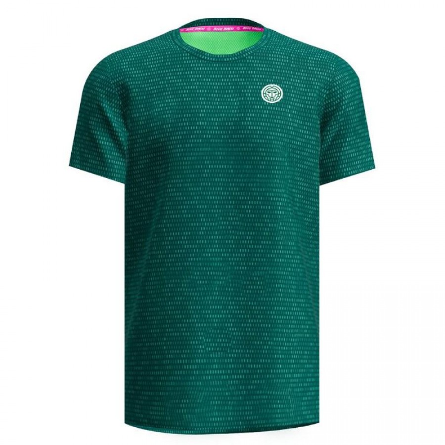 Camiseta Bidi Badu Spike Crew Two Colored Dark Green  Offer + Cheap