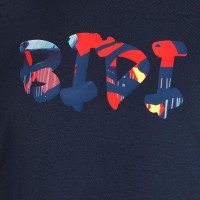 Camiseta Bidi Badu Wild Arts Chill Azul Oscuro Rojo Mix  Offre - Pas cher
