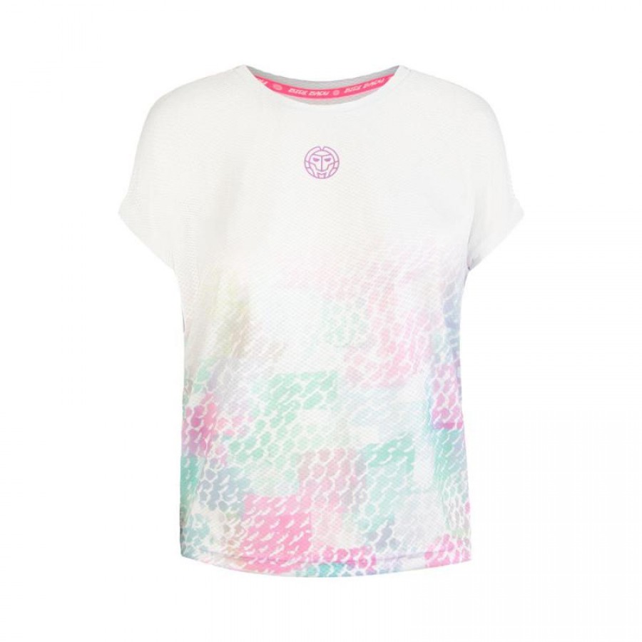 T-shirt Bidi Badu Yaa White Pink Junior