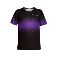 Camiseta Black Crown Alaska Negro Morado