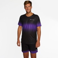 Camiseta Black Crown Alaska Negro Morado