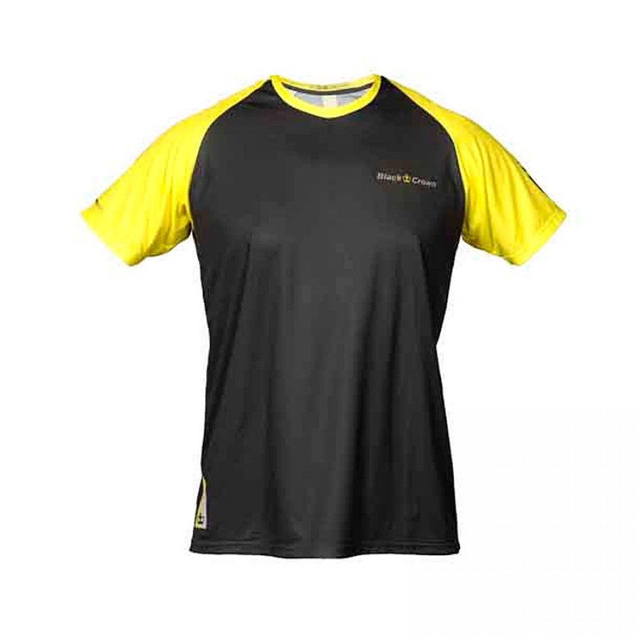 T-shirt noir Crown Ashica Grey  Offre - Pas cher