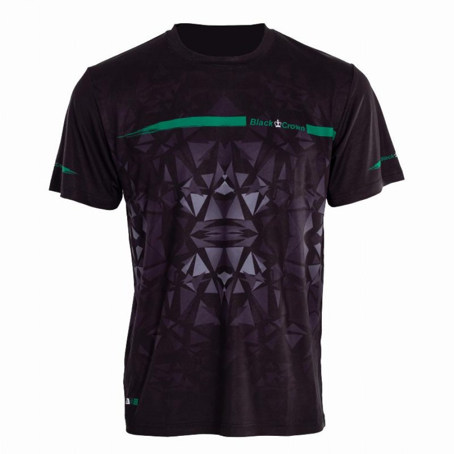 Camiseta Black Crown Atlanta Preto Verde  Oferta + Barato
