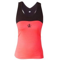 Camiseta Black Crown Cusco Coral Negro