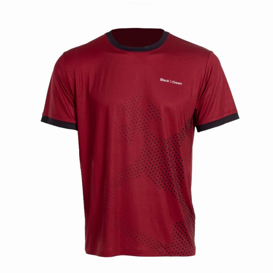 T-shirt Monterrey Couronne Bourgogne Noir