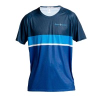 T-Shirt Blu Porvo Corona Nera