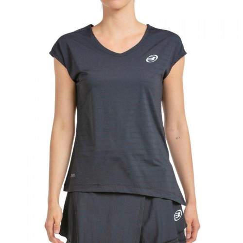 Bullpadel Adoros T-shirt bicolore noir Bullpadel Adoros T-shirt bicolore noir
