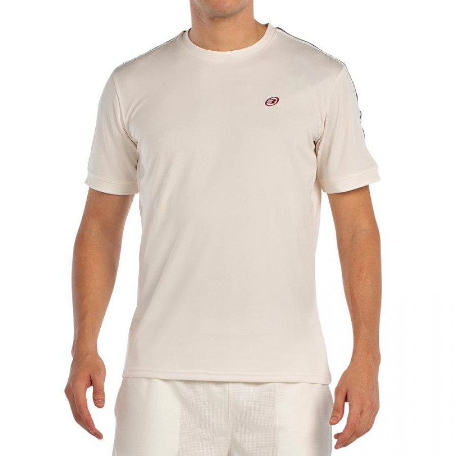 Camiseta Bullpadel Alder Ecru