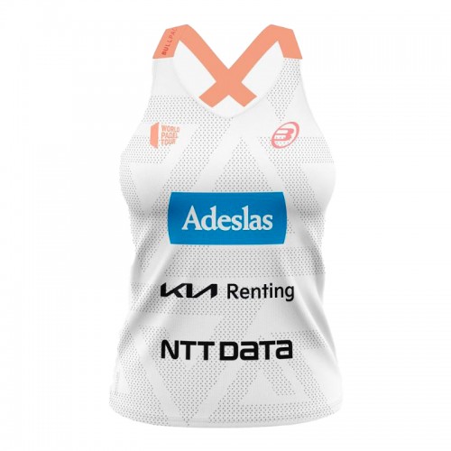 Bullpadel Alejandra Salazar WPT Acoda T-shirt blanc Bullpadel Alejandra Salazar WPT Acoda T-shirt blanc