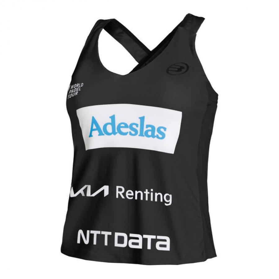 Bullpadel T-shirt Alejandra Salazar WPT Orlas Black