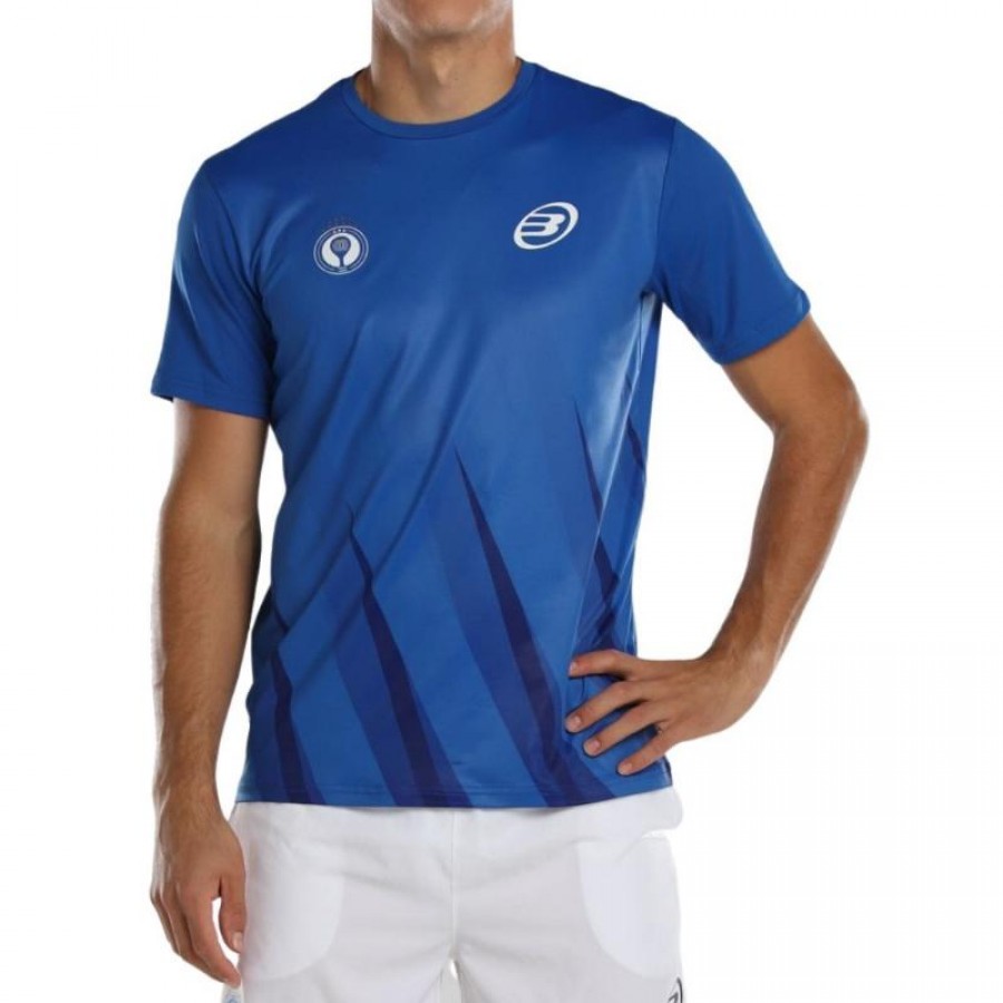 Camiseta Bullpadel APA Abino Azul Real  Oferta + Barato