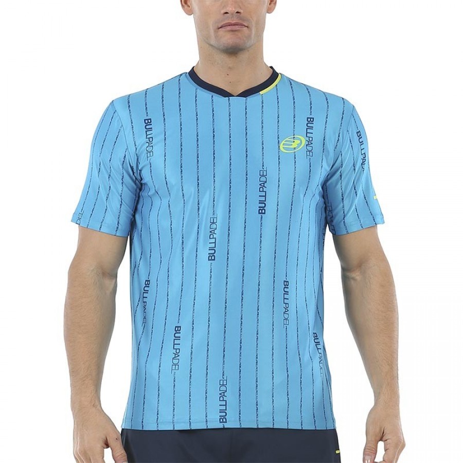 Camiseta Bullpadel Artigas Azul Atomico - Barata Oferta Outlet