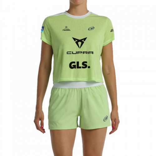 Bullpadel Bea Gonzalez Premier Padel Bilma Vert Pomme T-Shirt Bullpadel Bea Gonzalez Premier Padel Bilma Vert Pomme T-Shirt