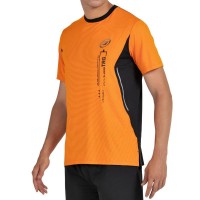 Camiseta Bullpadel Becerre Naranja Bicolor