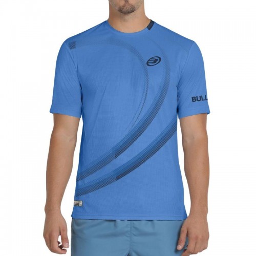 Bullpadel Beque T-shirt bleu atomique Bullpadel Beque T-shirt bleu atomique