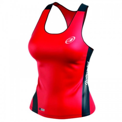 Camiseta Bullpadel Binas Vermelha Camiseta Bullpadel Binas Vermelha