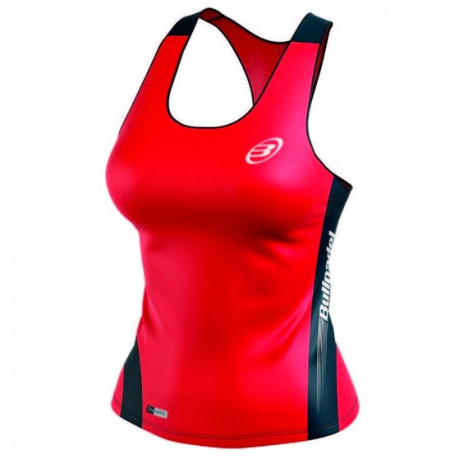 Camiseta Bullpadel Binas Vermelha