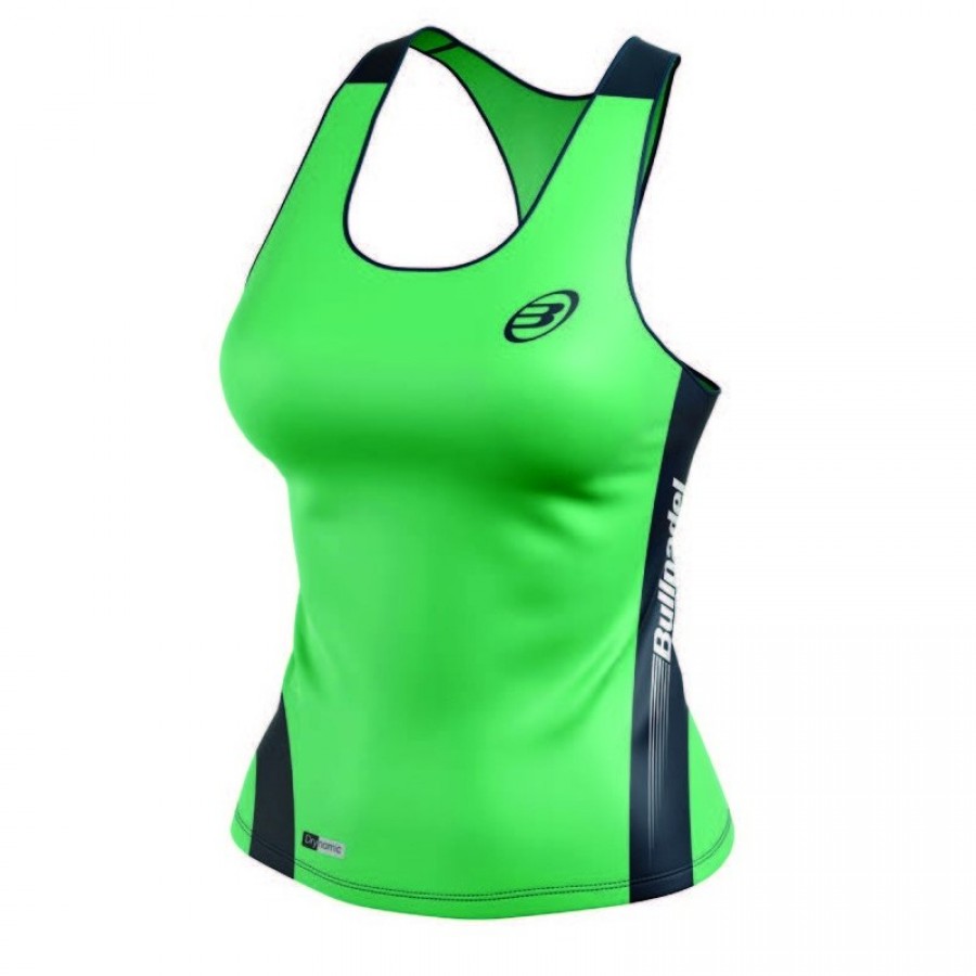 Bullpadel Binas Maglietta Verde Fluo  Offerta + Economico